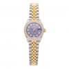 Ladies Dial Purple Rolex Datejust 279383rbr Case 28mm Stainless Steel