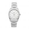 Ladies Dial Silver Rolex Air-king 114200 Case 34mm Stainless Steel