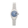 Ladies Case 26mm Rolex Datejust 79174 Dial Blue Stainless Steel