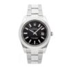 Casual Men Rolex Datejust Ii 116300 Dial Black Stainless Steel