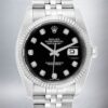 Rolex Datejust Men’s 116234BKDJ Automatic Silver-tone Bracelet