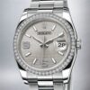Rolex Datejust 116244SWDAO Men’s Silver Wave Dial Automatic