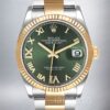 Rolex Datejust Men’s m126233-0026 36mm Automatic Green Dial