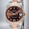 Rolex Datejust Ladies 178341-72161 31mm Bracelet Chocolate Dial