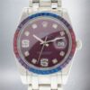 Rolex Pearlmaster Ladies 31mm 86349SAFUBL-42749 Red Grape Dial