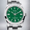 Rolex Oyster Perpetual Unisex 41mm m124300-0005 Green Dial