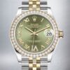 Rolex Datejust Ladies 31mm m278383rbr-0016 Diamond Bezel