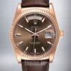 Rolex Day-Date 118135 Men’s 36mm Watch Brown Dial