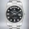 Rolex Day-Date Men’s 36mm 118239-0089 Watch Black Dial