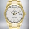 Rolex Day-Date Men’s 36mm 118208 White Dial Gold-tone