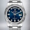 Rolex Day-Date Men’s 36mm 128239 Blue Dial Watch