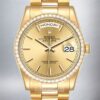 Rolex Day-Date 36mm m128348rbr-0026 Men’s Champagne Dial