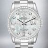 Rolex Day-Date Men’s 36mm m128349rbr-0004 Silver-tone Watch