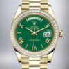 Rolex Day-Date 41mm m228398tbr-0039 Men’s Green Dial President Bracelet