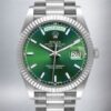Rolex Day-Date 228239 Men’s 40mm President Bracelet Green Dial